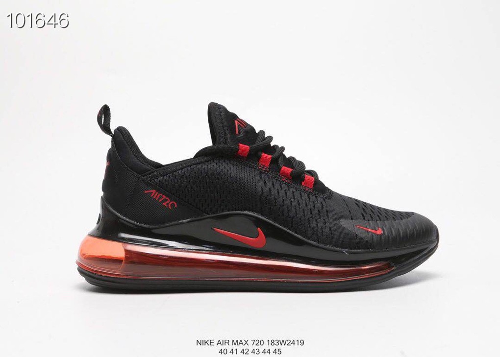 Nike Air Max 270 V2 Black Red Shoes